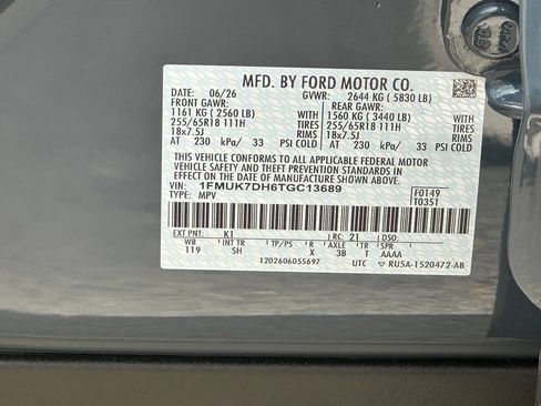 New 2026 Ford Explorer Active w/ Active Comfort Package RWD image 46