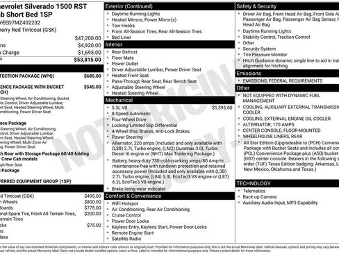 Used 2021 Chevrolet Silverado 1500 RST w/ Bed Protection Package image 5