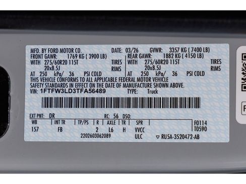 New 2026 Ford F150 XLT AWD/4WD image 31