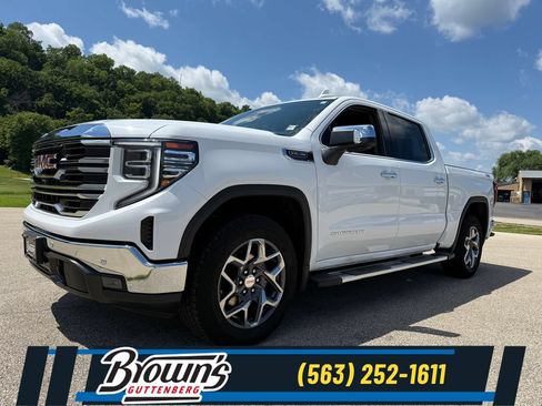 Used 2025 GMC Sierra 1500 SLT w/ SLT Premium Plus Package AWD/4WD image 1