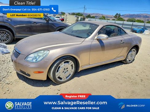 Used 2002 Lexus SC 430 Convertible RWD image 1