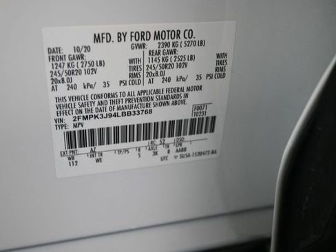 Used 2020 Ford Edge ST-Line FWD image 20