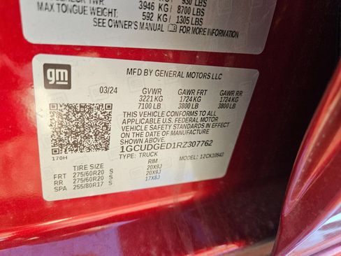 Used 2024 Chevrolet Silverado 1500 LTZ image 30