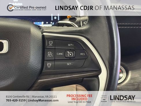 Certified 2022 Jeep Grand Cherokee L Limited AWD/4WD image 30