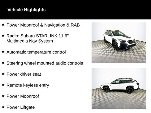 Certified 2023 Subaru Outback Wilderness image 2