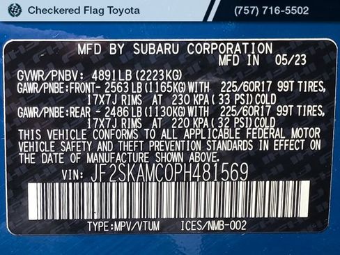 Used 2023 Subaru Forester Wilderness AWD/4WD image 29