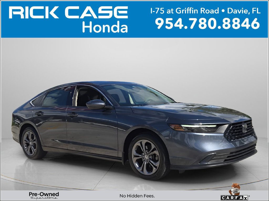 Certified 2024 Honda Accord EX image 1