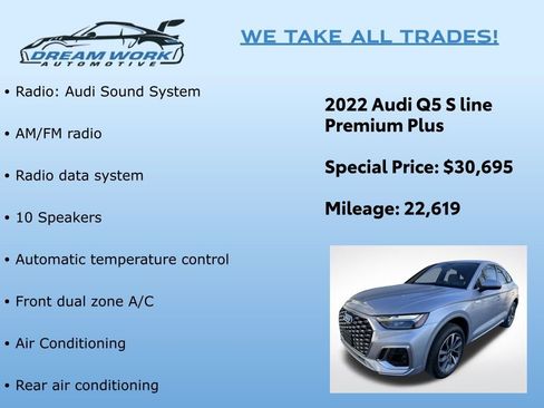 Used 2022 Audi Q5 2.0T Premium Plus image 2