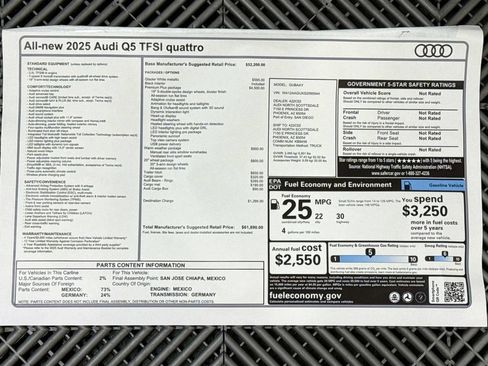 Used 2025 Audi Q5 Premium Plus AWD/4WD image 10