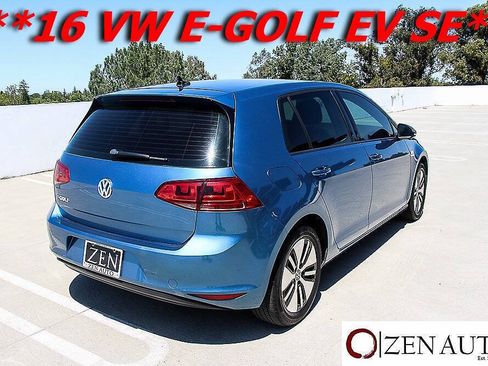 Used 2016 Volkswagen e-Golf SE FWD image 7