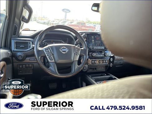 Used 2021 Nissan Titan Platinum Reserve w/ Moonroof Package AWD/4WD image 19