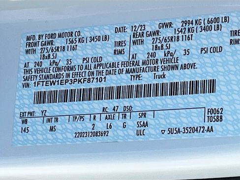 Used 2023 Ford F150 XLT w/ Equipment Group 301A Mid AWD/4WD image 30