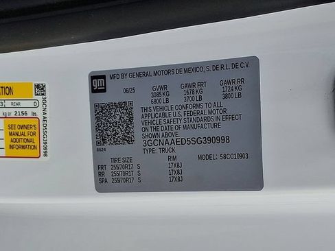 Used 2025 Chevrolet Silverado 1500 W/T RWD image 28