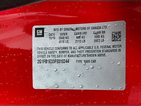 Used 2015 Chevrolet Camaro LS image 29