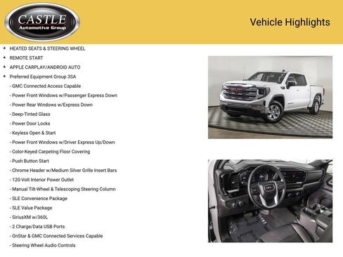 Used 2024 GMC Sierra 1500 SLE AWD/4WD image 3