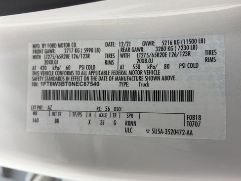 Certified 2022 Ford F350 Platinum image 9