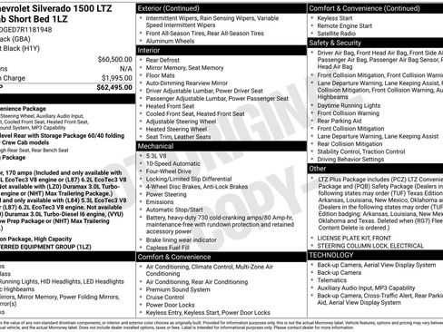 Certified 2024 Chevrolet Silverado 1500 LTZ AWD/4WD image 29