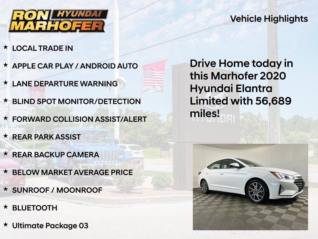 Used 2020 Hyundai Elantra Limited w/ Ultimate Package 03 FWD image 15