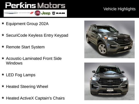 Used 2023 Ford Explorer XLT w/ Equipment Group 202A image 2