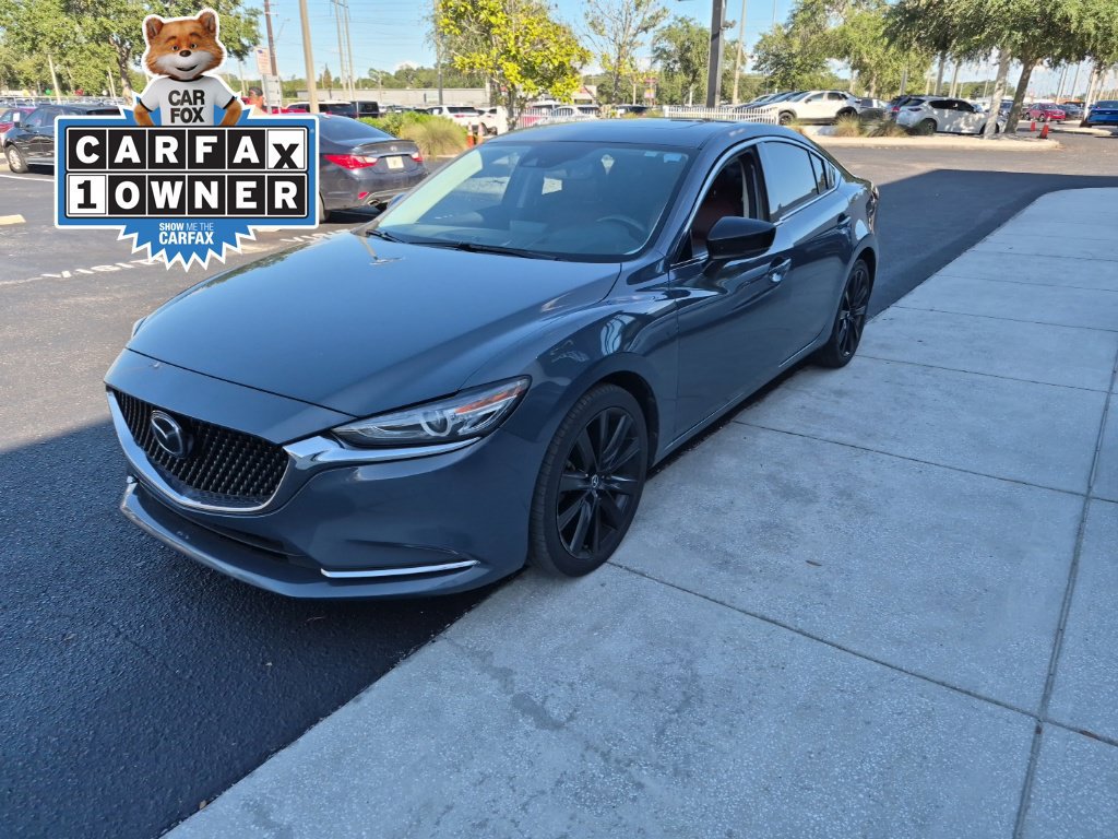 Used 2021 MAZDA MAZDA6 Carbon Edition FWD image 2