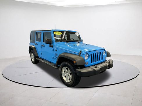 Certified 2018 Jeep Wrangler Unlimited Sport S image 1