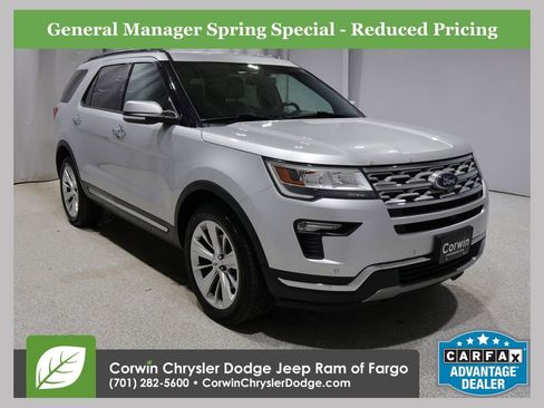 Used 2019 Ford Explorer Limited w/ Class III Trailer Tow Package AWD/4WD image 1