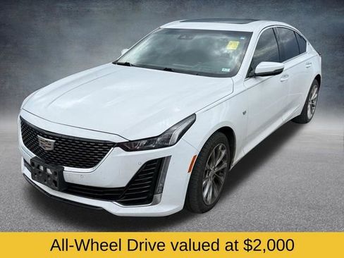 Used 2022 Cadillac CT5 Premium Luxury AWD/4WD image 2