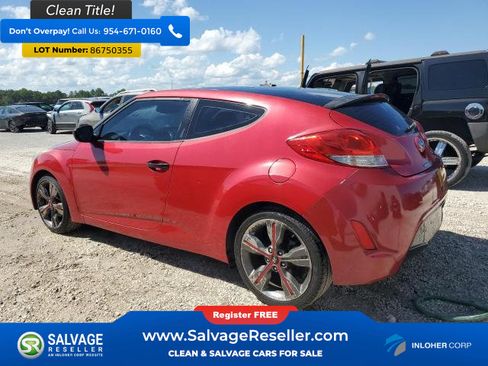 Used 2016 Hyundai Veloster w/ Option Group 02 FWD image 3
