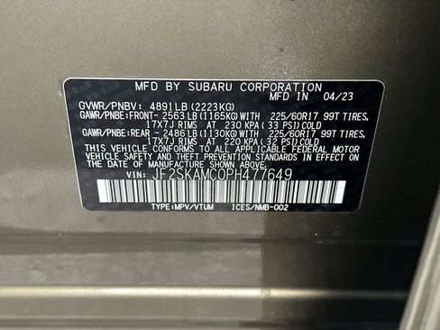 Used 2023 Subaru Forester Wilderness image 30