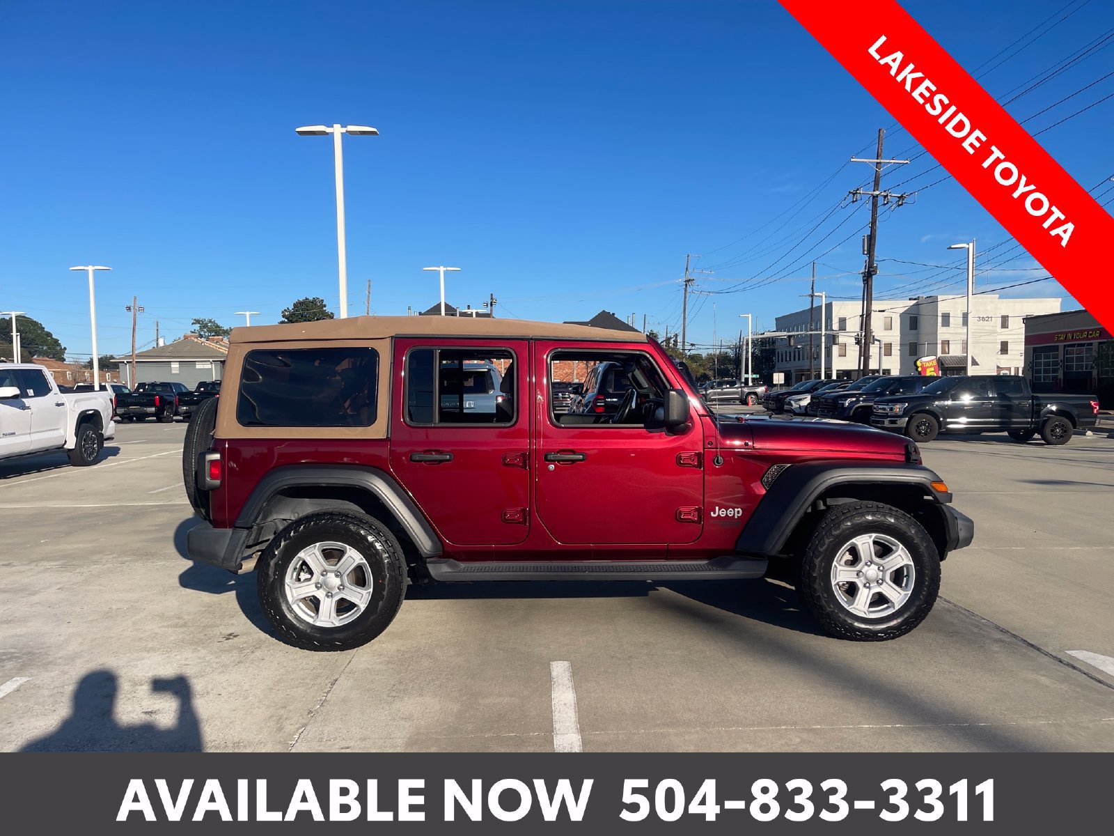 Used 2021 Jeep Wrangler Unlimited Sport AWD/4WD image 6