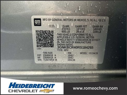 Certified 2024 Chevrolet Blazer LT w/ Convenience Package image 8