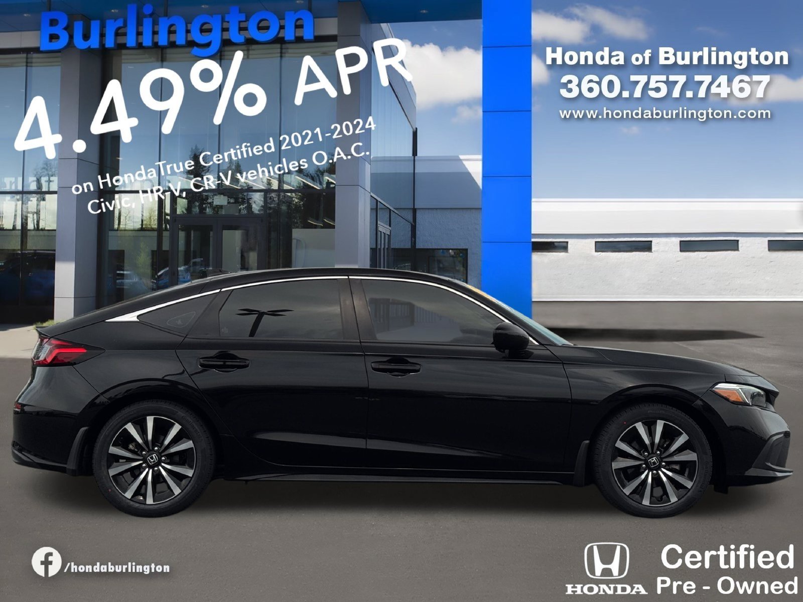 Used 2024 Honda Civic EX-L image 8