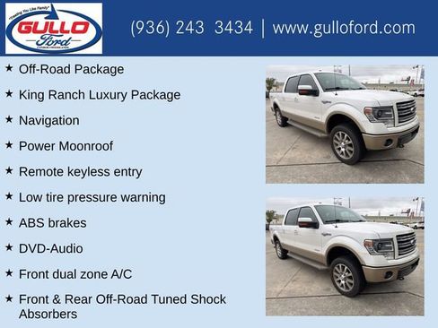 Used 2013 Ford F150 King Ranch w/ King Ranch Luxury Pkg image 3