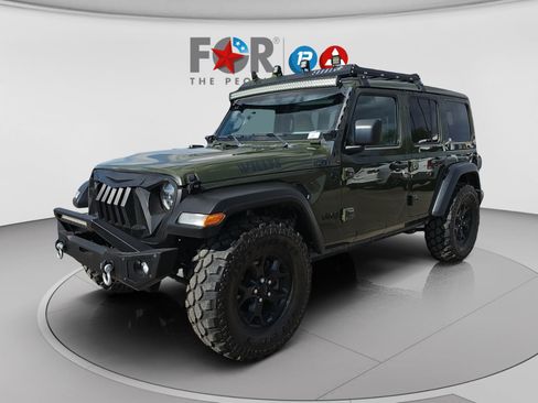 Used 2021 Jeep Wrangler Unlimited Sport AWD/4WD image 1
