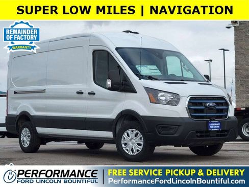 Used 2023 Ford E-Transit Medium Roof w/ Interior Upgrade Package RWD image 1