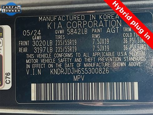 Certified 2025 Kia Sorento EX image 34