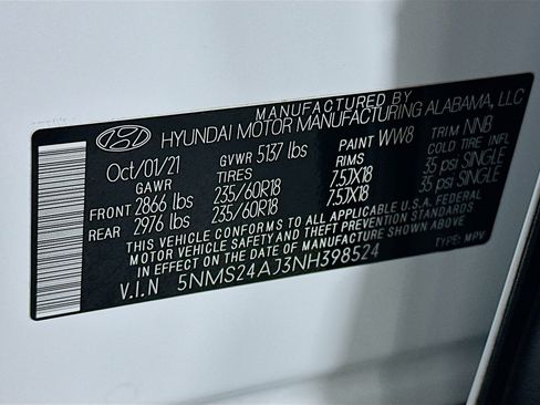 Used 2022 Hyundai Santa Fe SEL FWD image 12