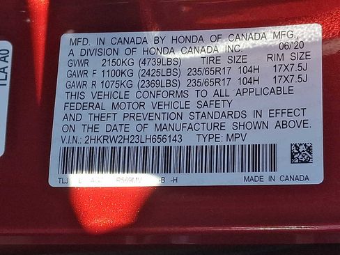 Used 2020 Honda CR-V LX image 22