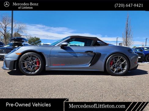 Used 2025 Porsche 718 Boxster Spyder RS w/ Accent Package Logos RWD image 4
