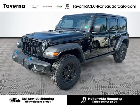 Certified 2023 Jeep Wrangler Unlimited w/ Cold Weather Group AWD/4WD image 1