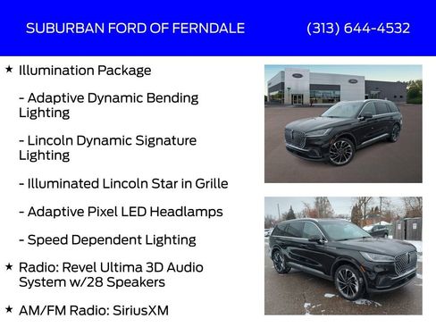 Used 2025 Lincoln Aviator Reserve w/ Equipment Group 201A image 13