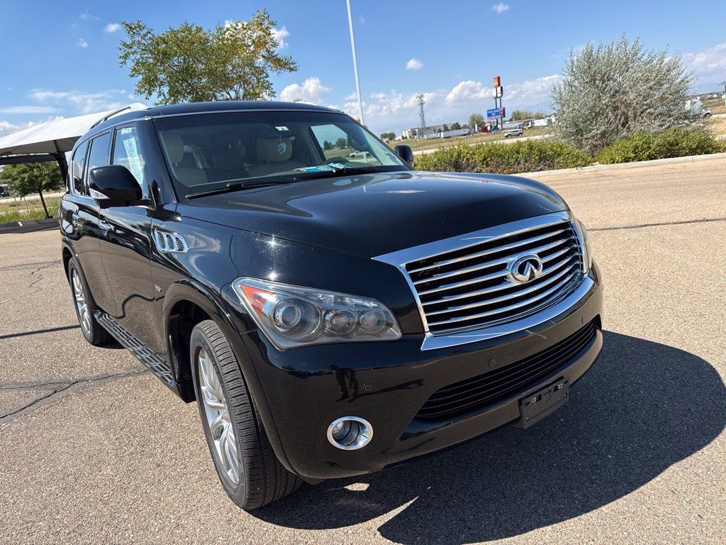 Used 2014 INFINITI QX80 4WD w/ Theater Package image 2