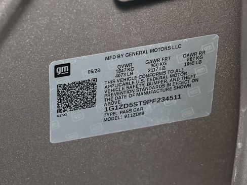 Used 2023 Chevrolet Malibu LT FWD image 18