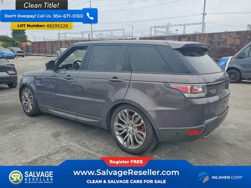 Used 2016 Land Rover Range Rover Sport Supercharged AWD/4WD image 3