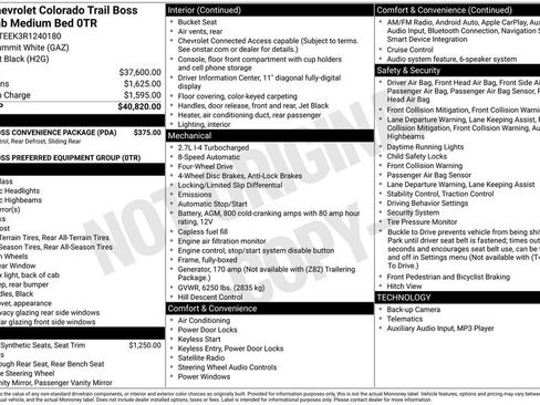 Certified 2024 Chevrolet Colorado Trail Boss image 3