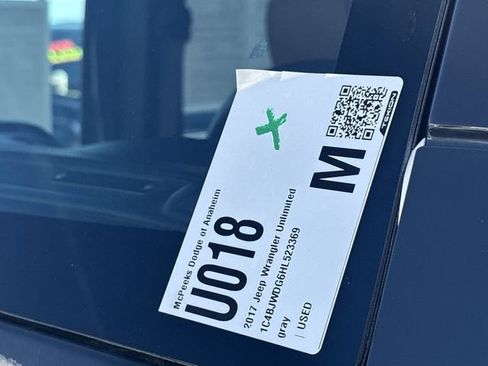 Used 2017 Jeep Wrangler Unlimited Sport image 35