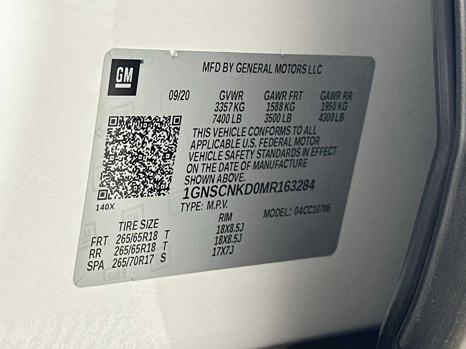 Used 2021 Chevrolet Tahoe LT w/ Luxury Package RWD image 32