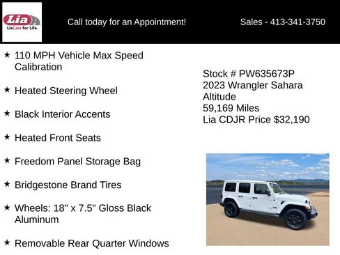 Used 2023 Jeep Wrangler Unlimited Sahara AWD/4WD image 31