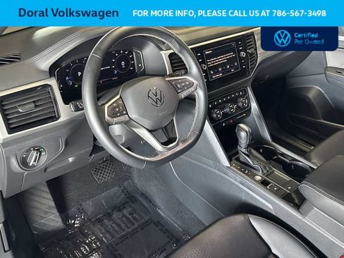 Certified 2023 Volkswagen Atlas Cross Sport SE w/ Black Wheel Package FWD image 13