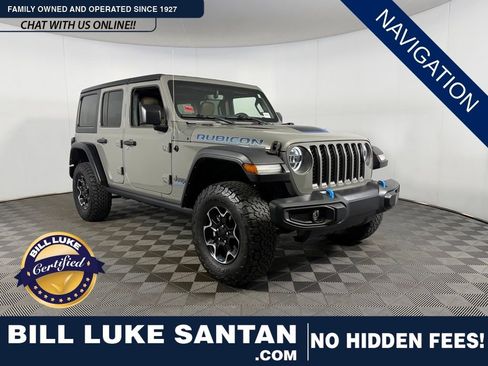 Used 2023 Jeep Wrangler Unlimited Rubicon 4xe AWD/4WD image 1